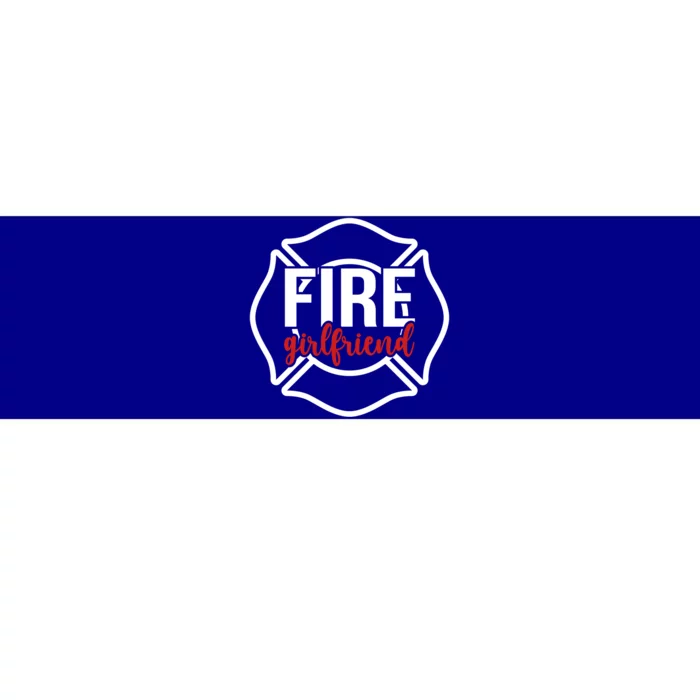 Fire Friend Of A Firefighter Friend Funny Gift Bumper Sticker