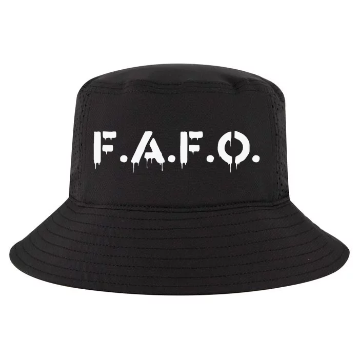 FAFO Find Out Funny Cool Comfort Performance Bucket Hat