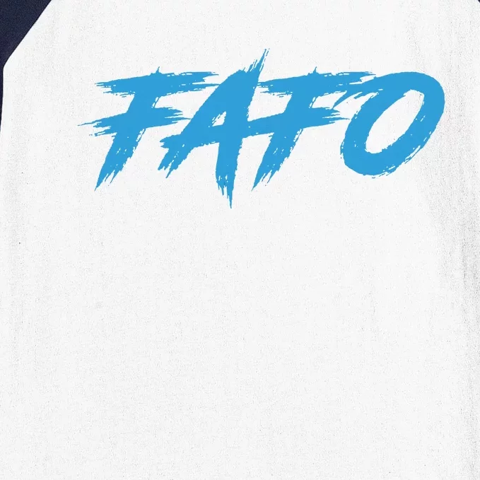 Fafo Find Out Baseball Sleeve Shirt