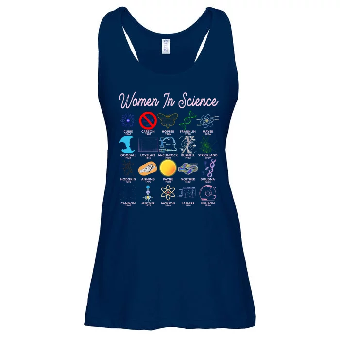 Famous Females Of Science Ladies Essential Flowy Tank