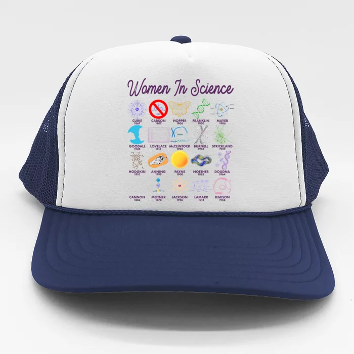 Famous Females Of Science Trucker Hat