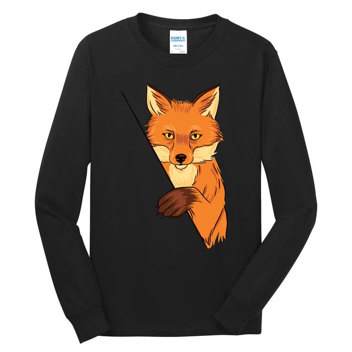 Fox Tall Long Sleeve T-Shirt