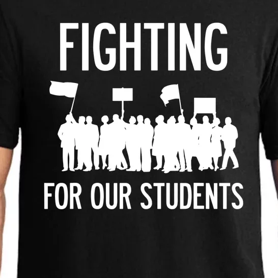 Fighting For Our Students Los Angeles Teacher Strike Pajama Set