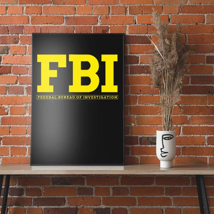 Fbi Federal Office For Investigation Officers Poster