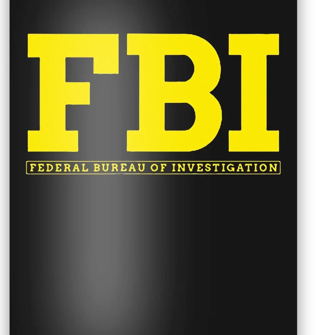 Fbi Federal Office For Investigation Officers Poster