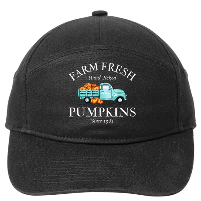 Farm Fresh Pumpkins 7-Panel Snapback Hat