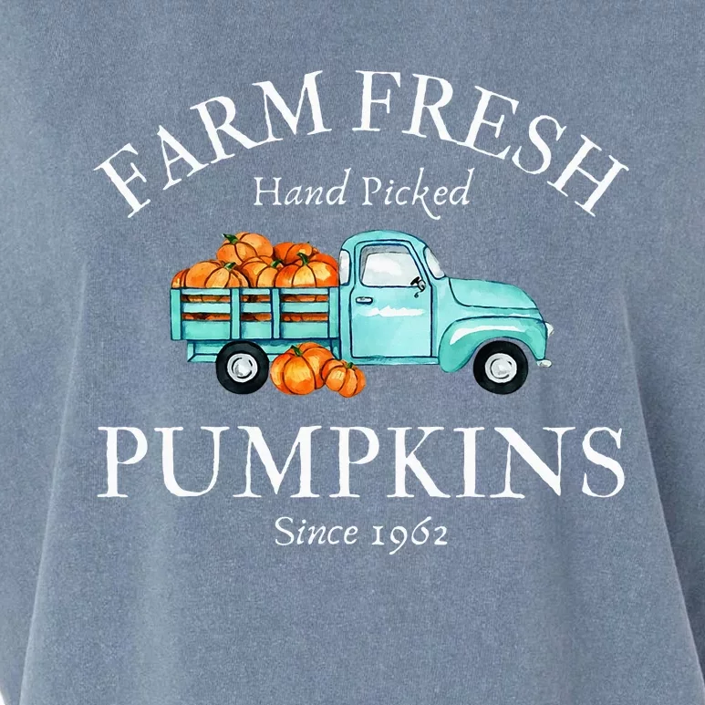 Farm Fresh Pumpkins Garment-Dyed Women's Muscle Tee