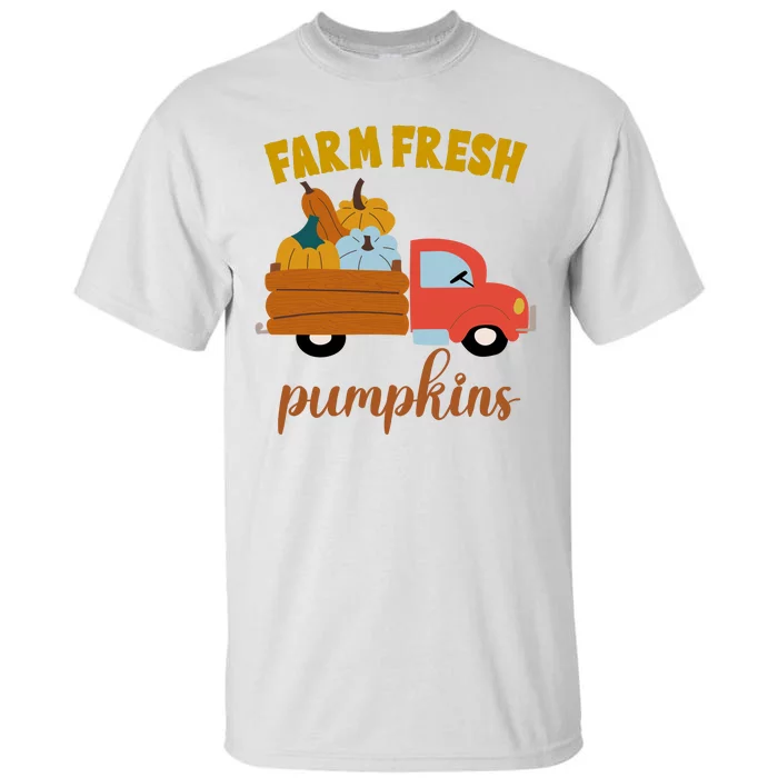 Farm Fresh Pumpkins Fall Vintage Truck Tall T-Shirt