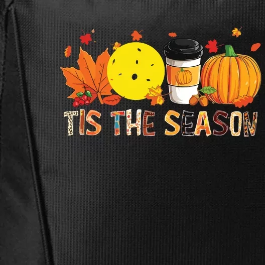 Festive Fall Pumpkins And Leaves Graphic City Backpack