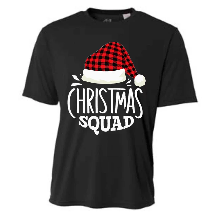 Festive Family Pajama Party Christmas Squad Gathering Cooling Performance Crew T-Shirt