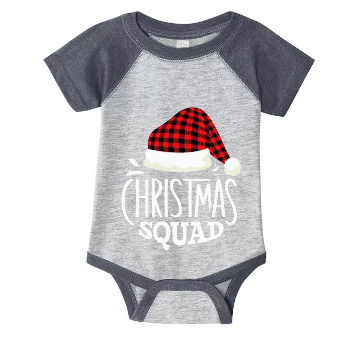 Festive Family Pajama Party Christmas Squad Gathering Infant Baby Jersey Bodysuit