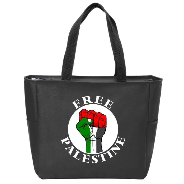 #Freepalestine Free Palestine Zip Tote Bag