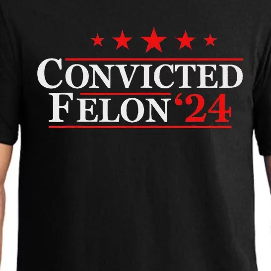 Felon24 Funny Pro Trump 2024 Campaign Pajama Set