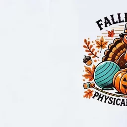 Falling For Physical Therapy Pt Pumpkin Fall Thanksgiving Softstyle Adult Sport Polo