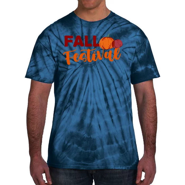 Fall Festival Pumpkin Halloween Tie-Dye T-Shirt