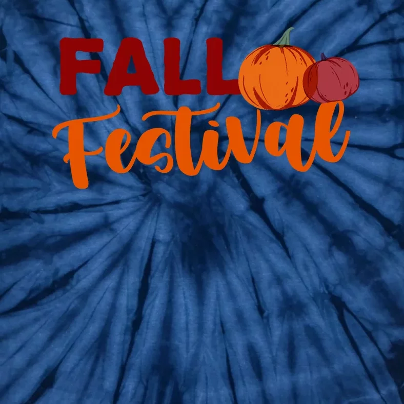 Fall Festival Pumpkin Halloween Tie-Dye T-Shirt