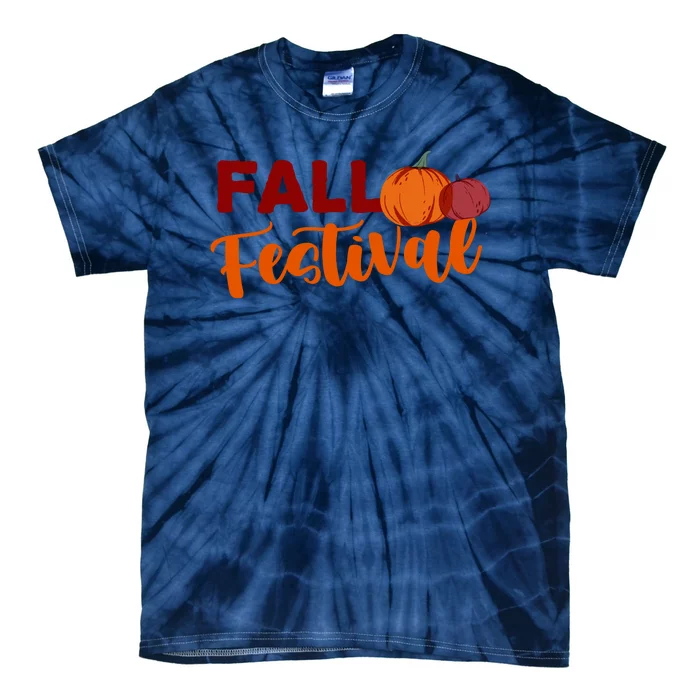 Fall Festival Pumpkin Halloween Tie-Dye T-Shirt