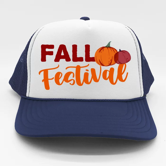 Fall Festival Pumpkin Halloween Trucker Hat