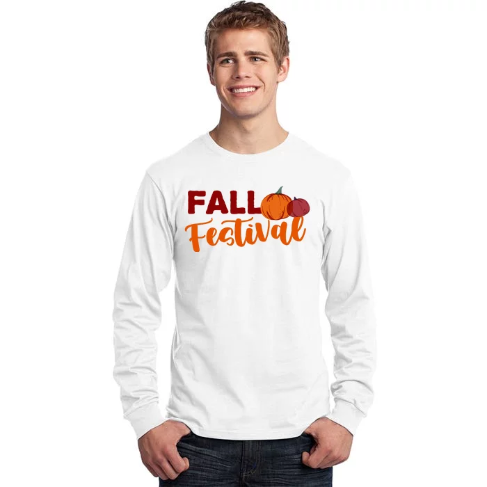 Fall Festival Pumpkin Halloween Tall Long Sleeve T-Shirt