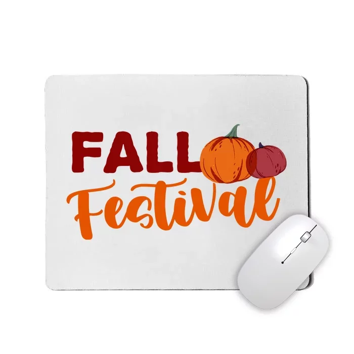 Fall Festival Pumpkin Halloween Mousepad