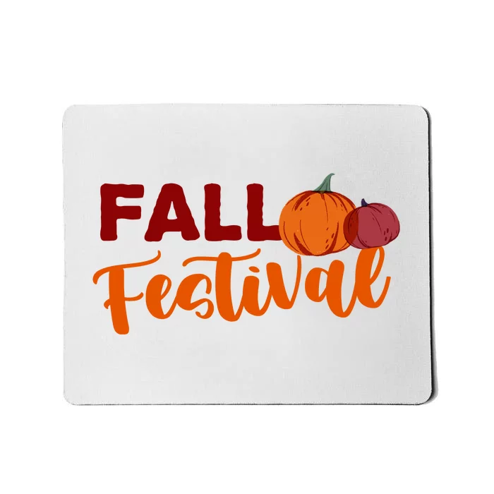 Fall Festival Pumpkin Halloween Mousepad