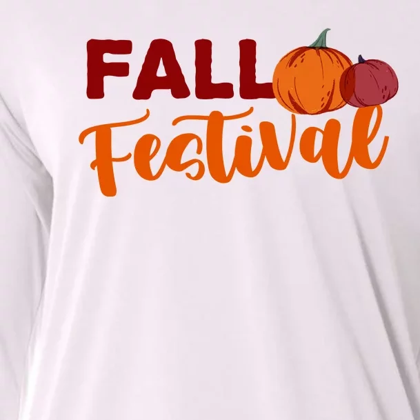 Fall Festival Pumpkin Halloween Cooling Performance Long Sleeve Crew