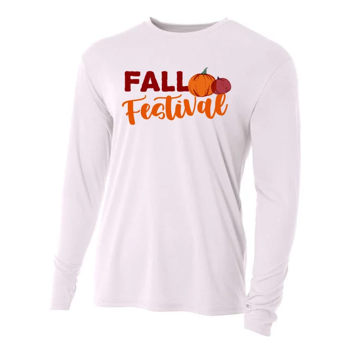 Fall Festival Pumpkin Halloween Cooling Performance Long Sleeve Crew