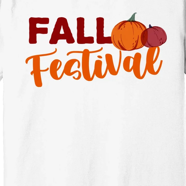 Fall Festival Pumpkin Halloween Premium T-Shirt