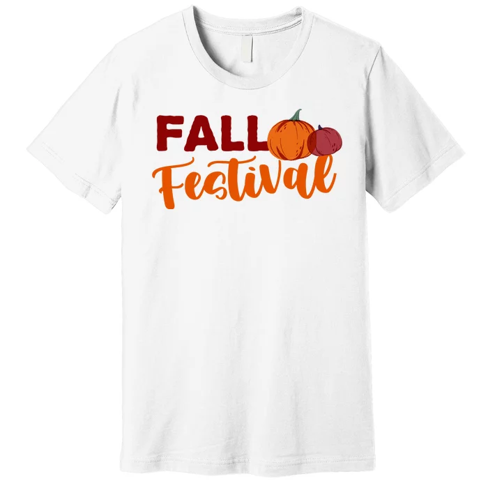 Fall Festival Pumpkin Halloween Premium T-Shirt