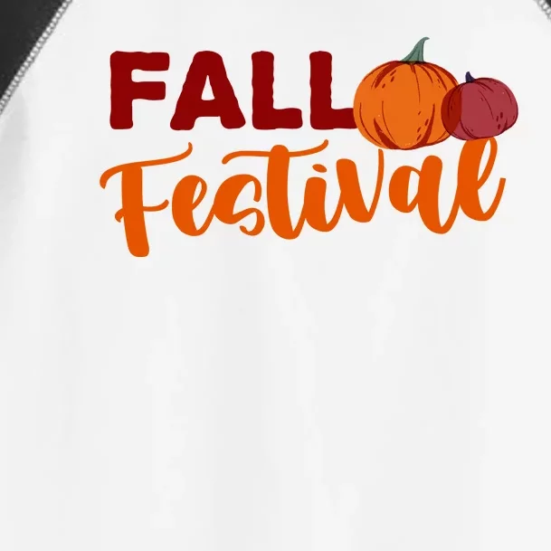 Fall Festival Pumpkin Halloween Toddler Fine Jersey T-Shirt