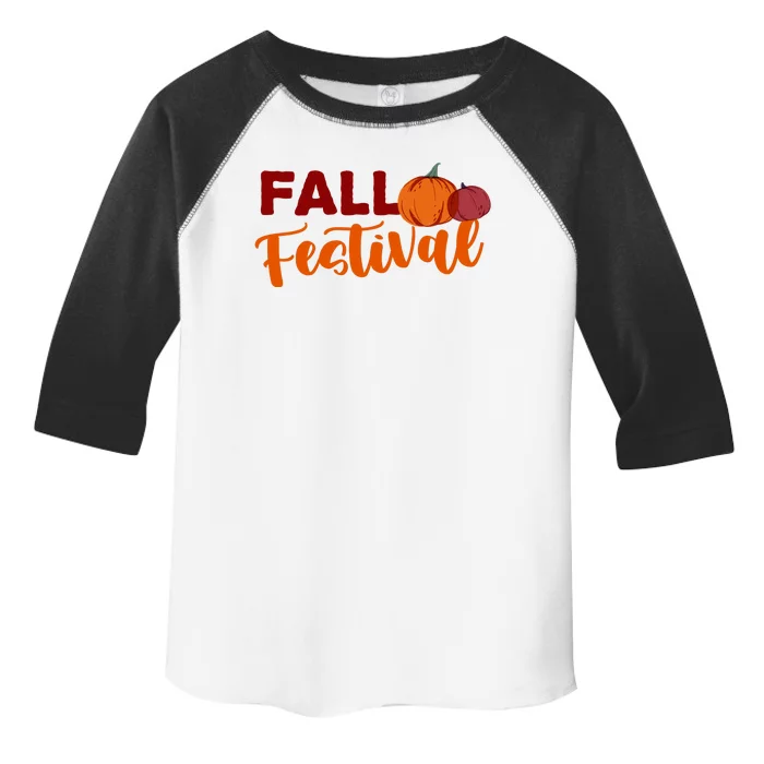 Fall Festival Pumpkin Halloween Toddler Fine Jersey T-Shirt