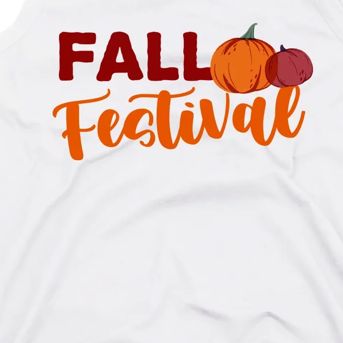 Fall Festival Pumpkin Halloween Tank Top