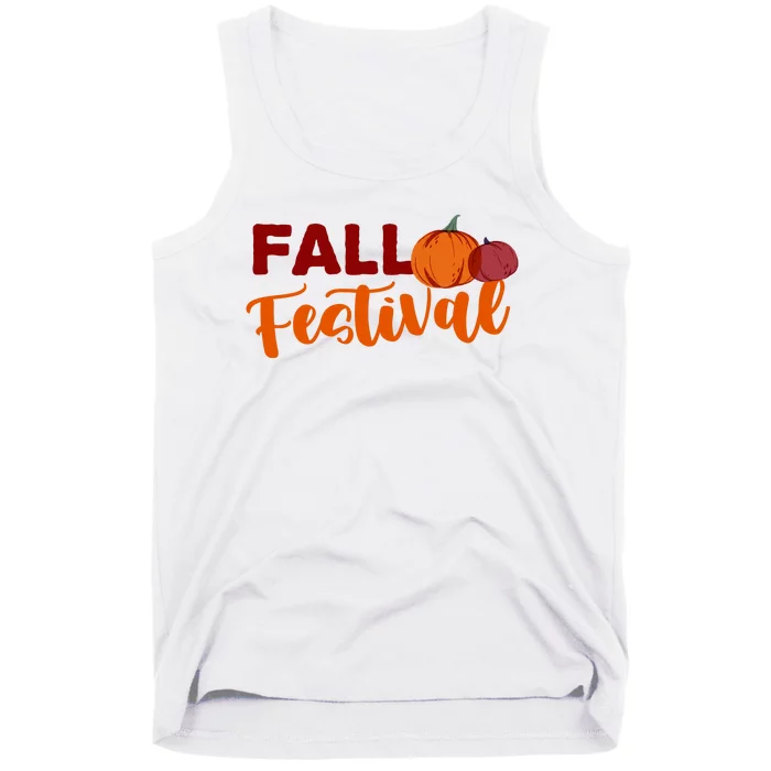 Fall Festival Pumpkin Halloween Tank Top