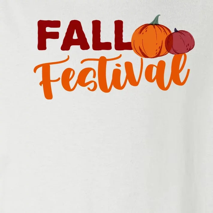 Fall Festival Pumpkin Halloween Toddler Long Sleeve Shirt