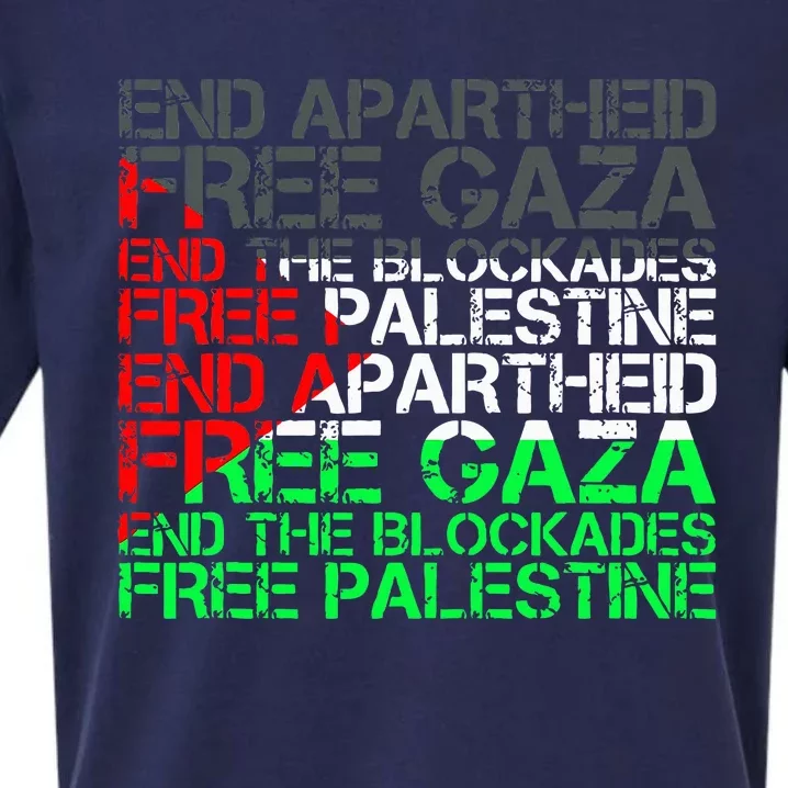 flag Free Palestine Arabic Palestine Gaza Jerusalem Sueded Cloud Jersey T-Shirt