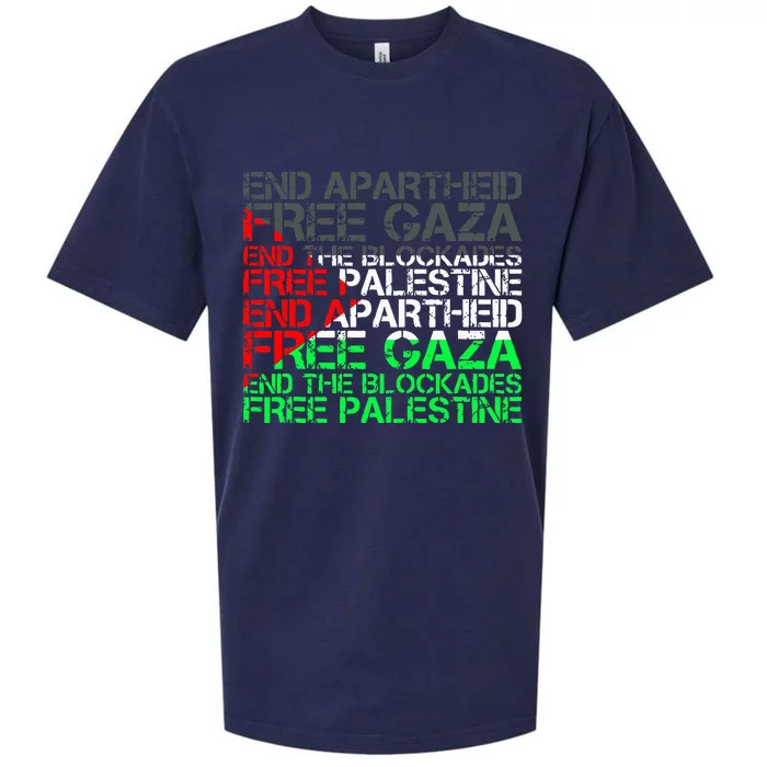 flag Free Palestine Arabic Palestine Gaza Jerusalem Sueded Cloud Jersey T-Shirt