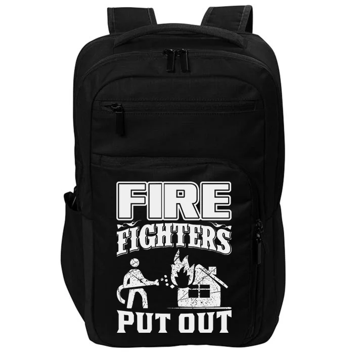 Fire Firefighters Put Out Impact Tech Backpack