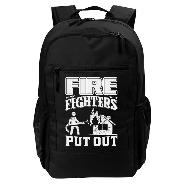 Fire Firefighters Put Out Daily Commute Backpack