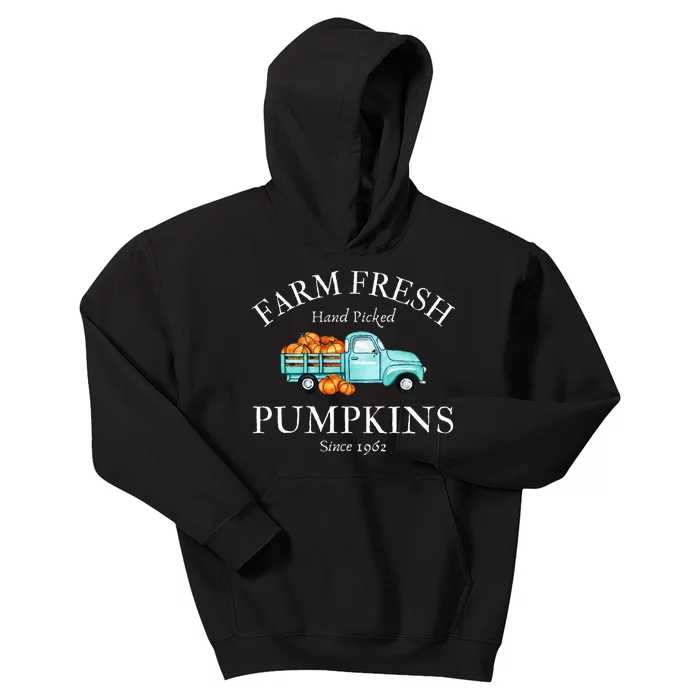 Farm Fresh Pumpkins Kids Hoodie