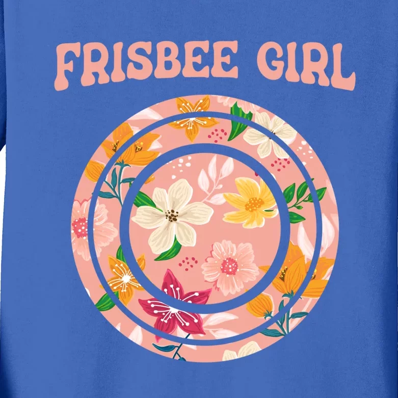 Frisbee Frisbee Player Frolf Frisbee Disc Golf Frisbee Gift Kids Long Sleeve Shirt