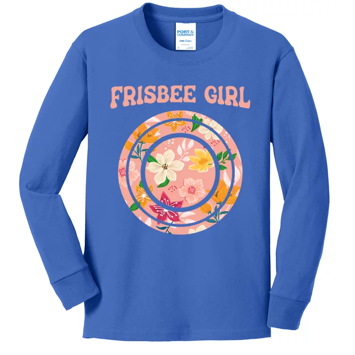 Frisbee Frisbee Player Frolf Frisbee Disc Golf Frisbee Gift Kids Long Sleeve Shirt