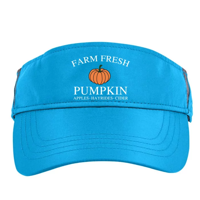 Farm Fresh Pumpkin Adult Drive Performance Visor