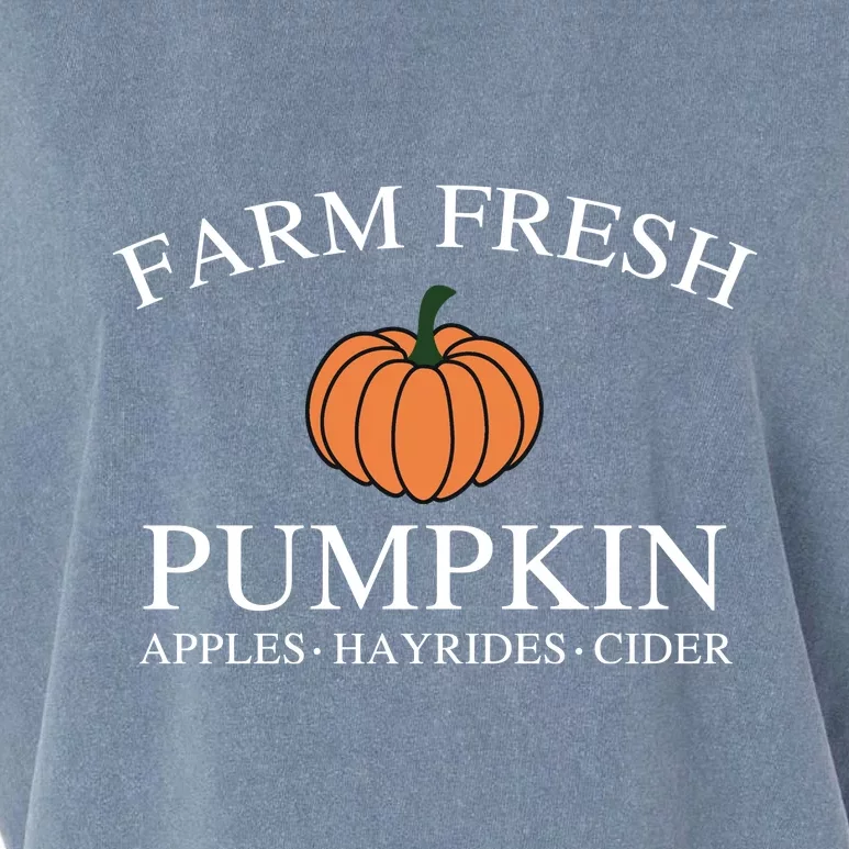 Farm Fresh Pumpkin Garment-Dyed Women's Muscle Tee