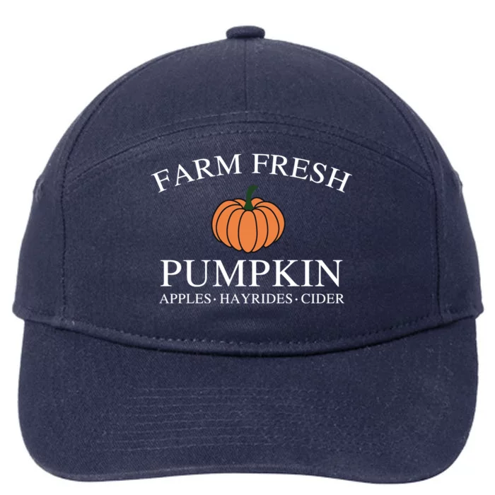 Farm Fresh Pumpkin 7-Panel Snapback Hat