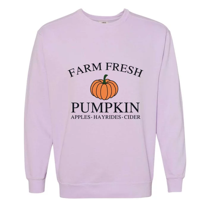 Farm Fresh Pumpkin Garment-Dyed Sweatshirt