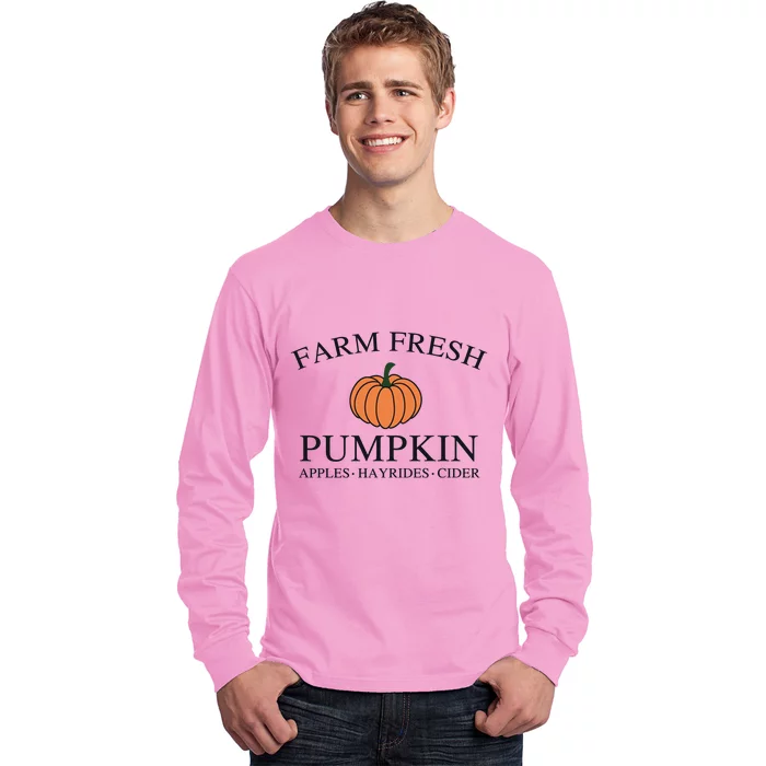 Farm Fresh Pumpkin Long Sleeve Shirt