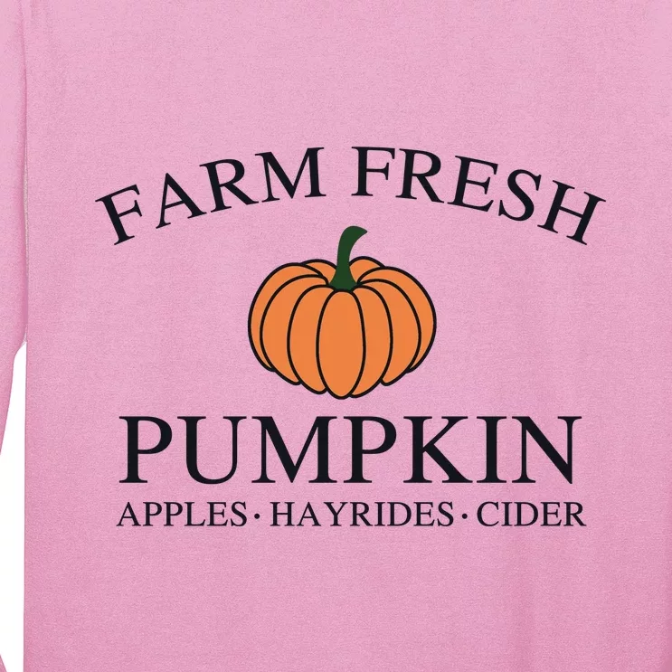 Farm Fresh Pumpkin Long Sleeve Shirt