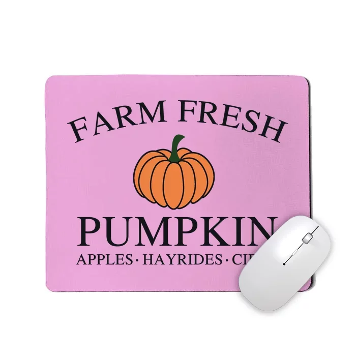 Farm Fresh Pumpkin Mousepad