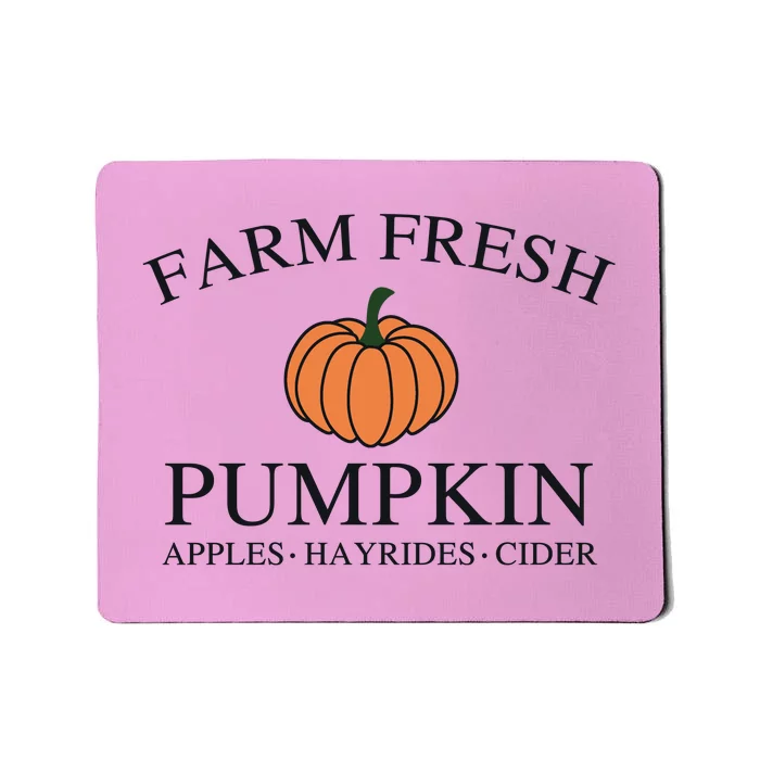 Farm Fresh Pumpkin Mousepad