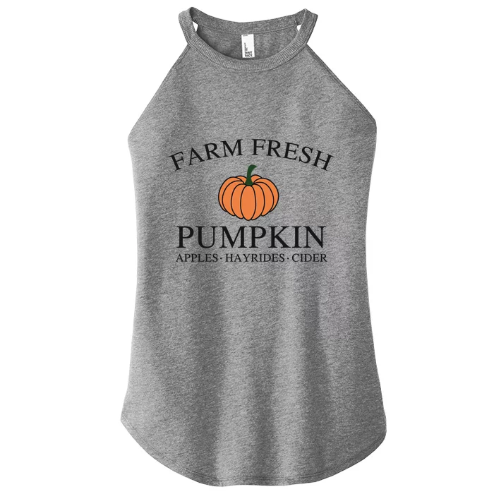 Farm Fresh Pumpkin Women’s Perfect Tri Rocker Tank